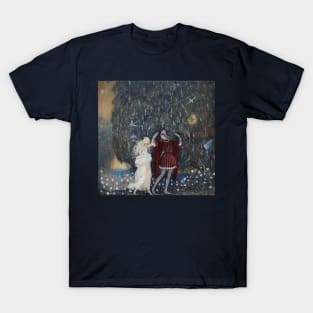Lena dances with the knight by John Bauer 1915 T-Shirt